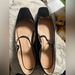 Cole Haan Women's Black Mary Jane Shoes ballet flats